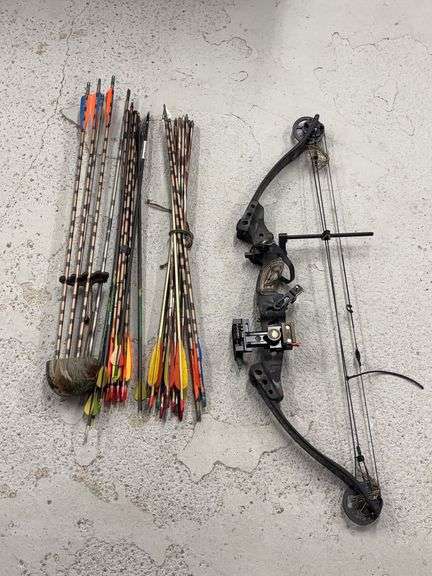Browning Compound Bow with Arrows image