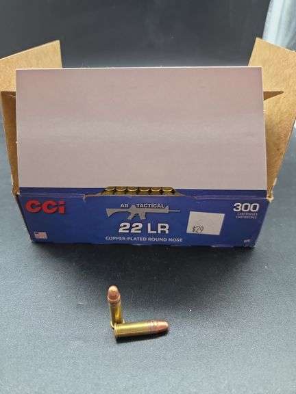 CCI AR Tactical 22 LR Ammunition - 300 Cartridges image