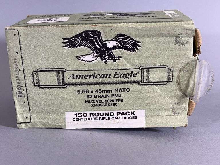 American Eagle 5.56 x 45mm NATO 62 Grain FMJ Ammunition image