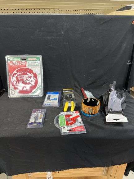 Variety of Tools: Diablo Blades, Klein Tools, Irwin Unibit, and More