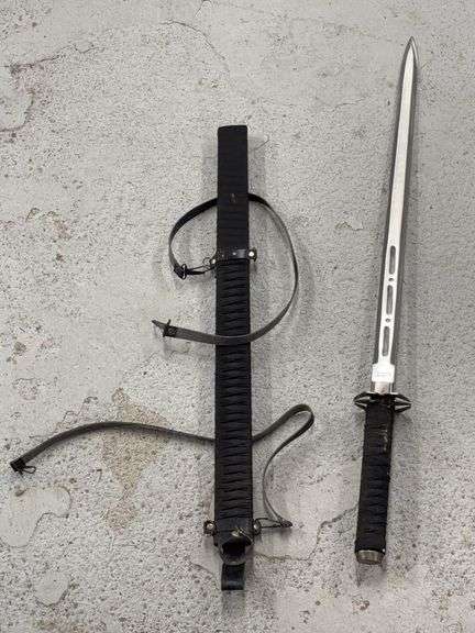 Bud K BK-385 Stainless Pakistan Sword with Sheath image