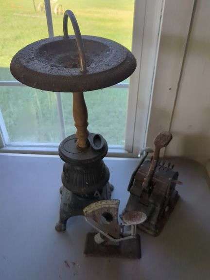 Smoke Stand and Calculating Machine