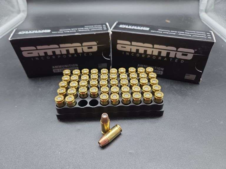 Two Boxes AMMO Incorporated 9mm 115gr JHP Sierra Match Hollow Point Ammunition image