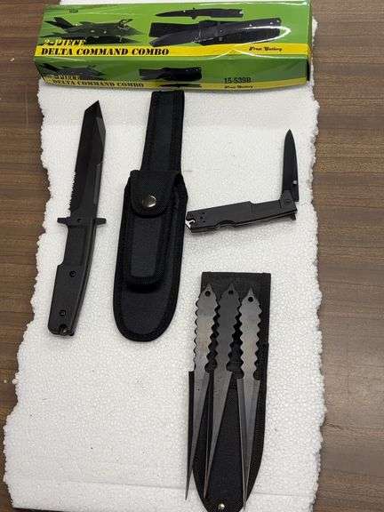Frost Cutlery Delta Command Combo Knife Set 15-539B image