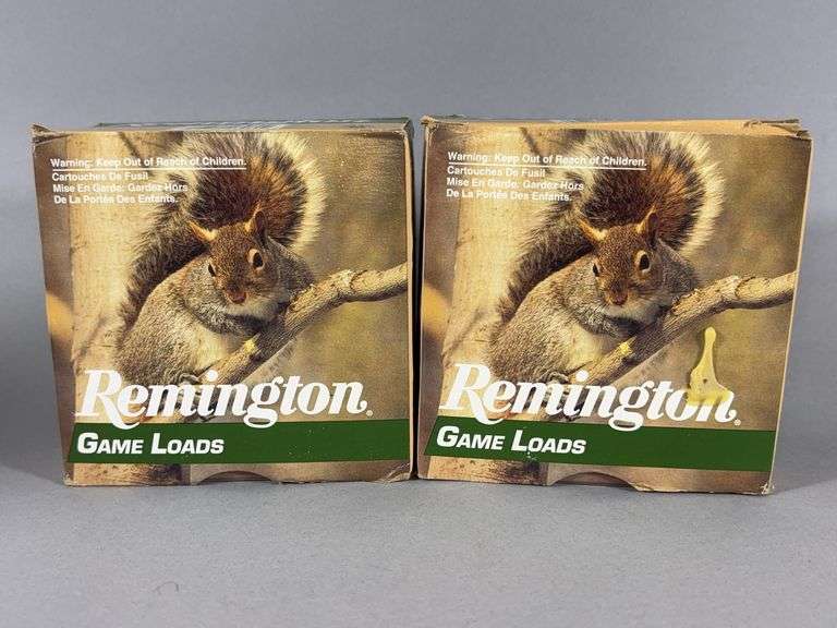 Two Boxes of Remington Game Loads 12 Gauge Ammunition image