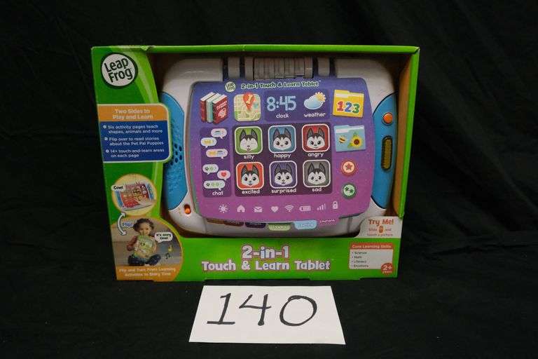 Leap Frog 2 in 1 Touch & Learn Tablet