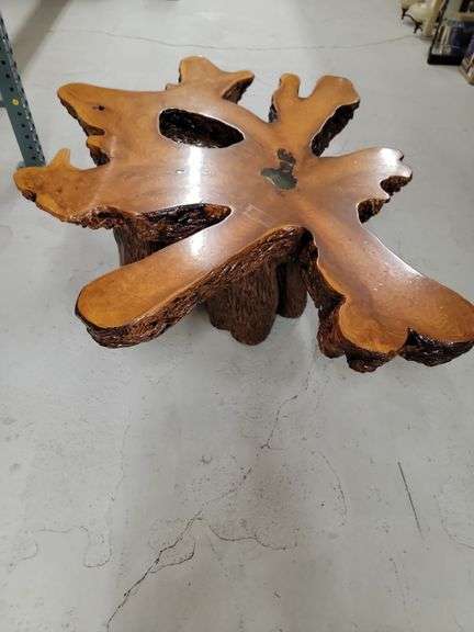Cross Cut Tree Section Coffee Table image