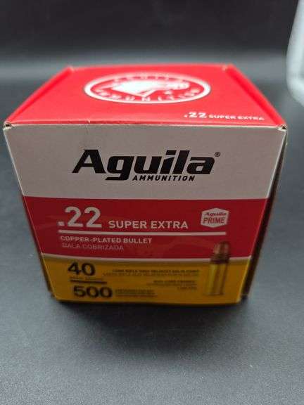 Aguila .22 Super Extra Ammunition Box - 500 Count image