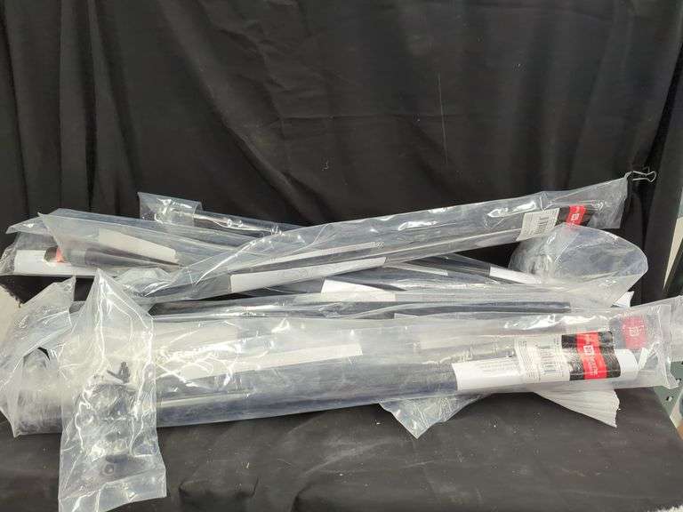 Desyne 1 1/8" Adjustable Closet Rod 28-48 Inch and Socket Sets image