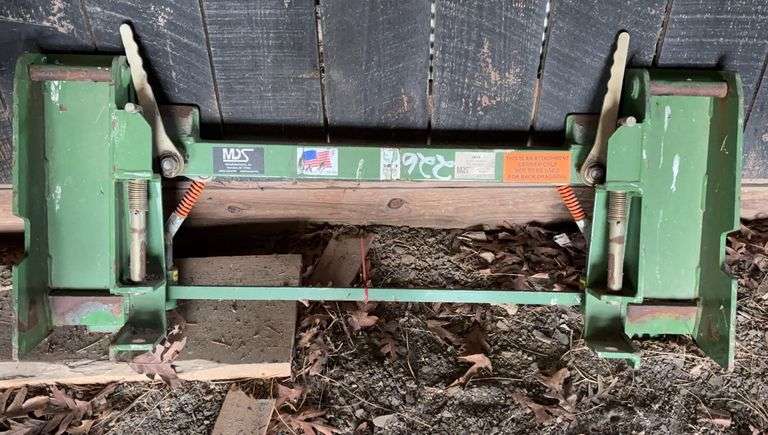 John Deere Loader Quick Hitch Conversion Bracket image