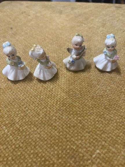 5 BONE CHINA FIGURINES image