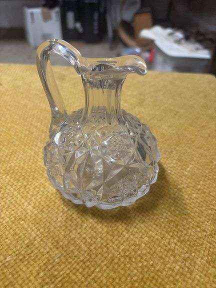 ANTIQUE CUT GLASS CRUTE image