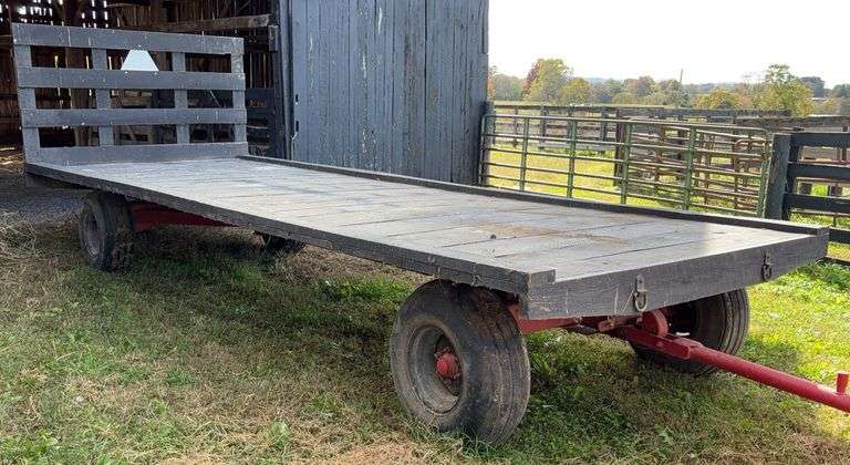 Farm Hay Wagon image