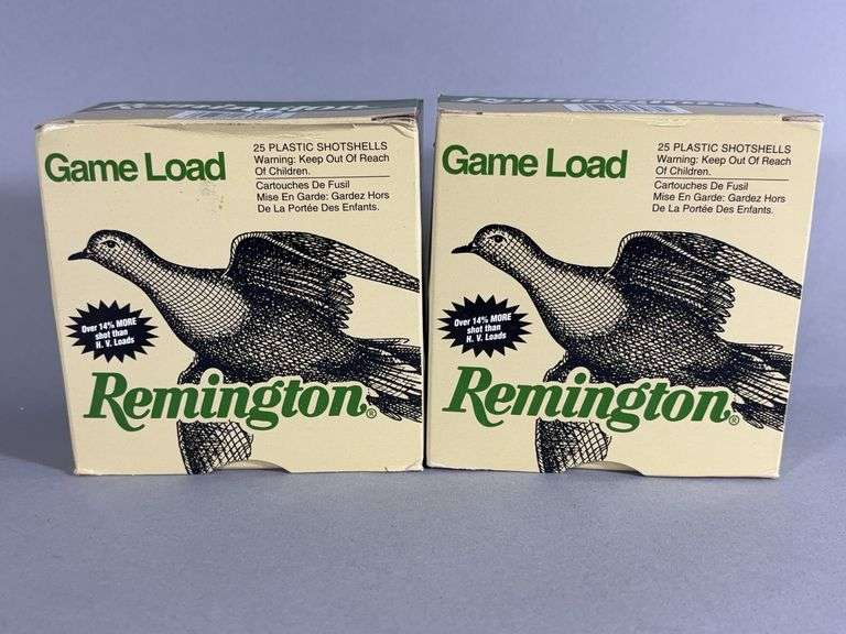 Two Boxes of Remington Game Load 12 Gauge 2 3/4" Shotgun Shells image