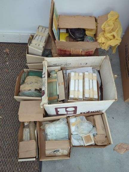 Assorted Lamp Glass and Parts image