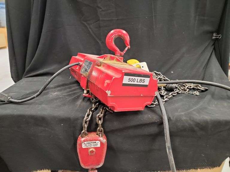 Coffing Model EMC-500-B 500 Lbs. Chain Hoist image