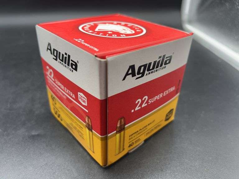 Aguila .22 Super Extra Ammunition 500 Rounds image