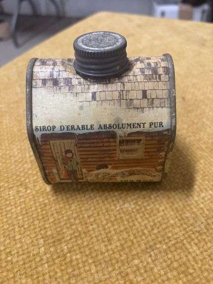 OLD MAPLE SYRUP TIN image