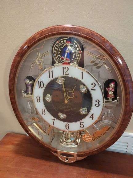 Seiko Melodies in Motion Wall Clock Ref.QXM147BRH image