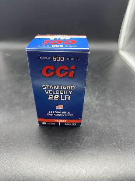 CCI Standard Velocity .22 LR Ammunition - 500 Rounds image