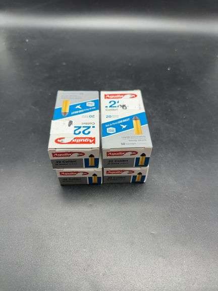 Four Boxes of Aguila .22 Colibri Ammunition image
