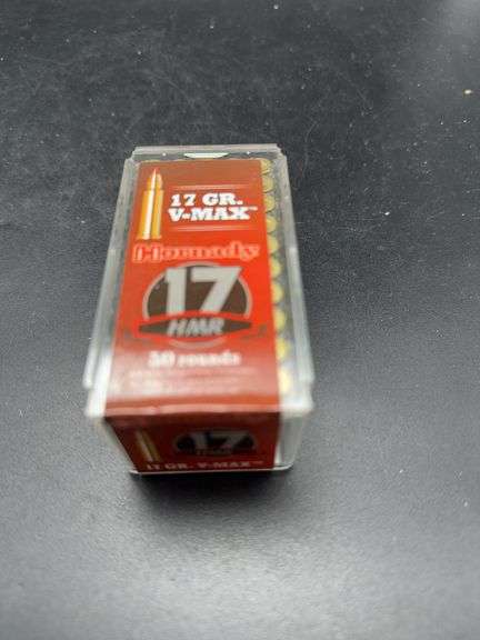 Hornady 17 HMR 17 GR. V-MAX Ammunition 50 Rounds image