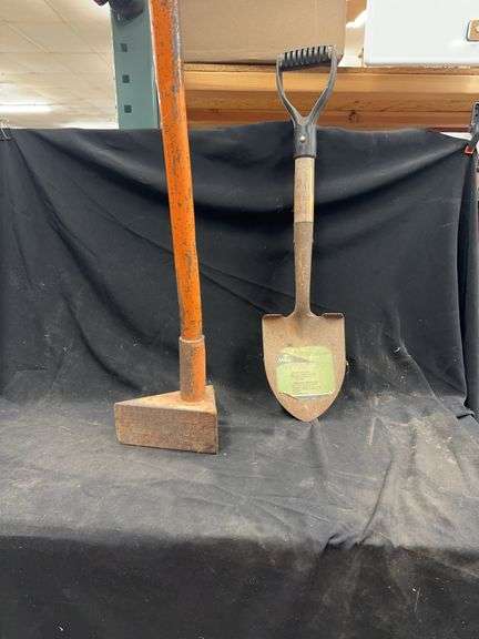 Lot of Two Lawn and Garden Tools, Includes Ames Utility Shovel image