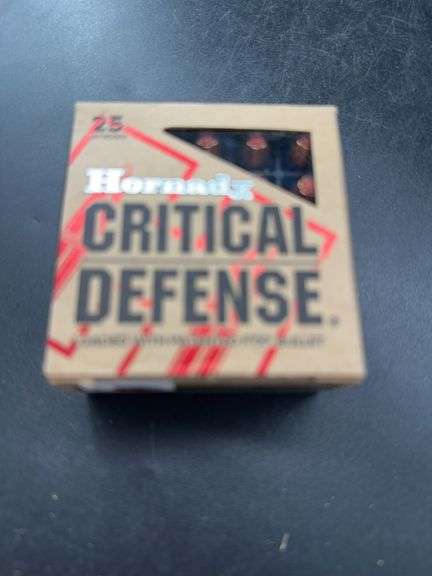 Hornady Critical Defense 9mm Luger 115 gr FTX Ammunition image