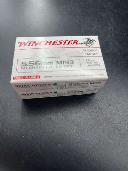 Winchester 5.56mm M193 Ammunition image