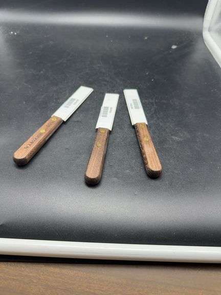 Lot of 3 Old Hickory Knives Ontario Knife Co USA image