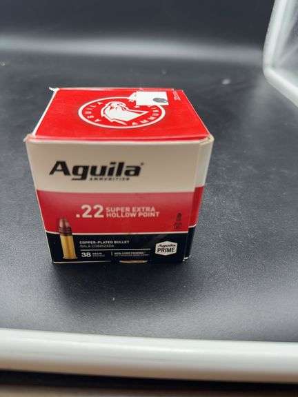 Aguila .22 Super Extra Hollow Point Ammunition image
