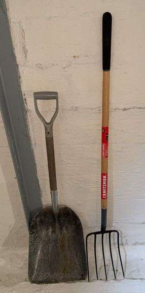 Shovel and Craftsman Pitchfork image
