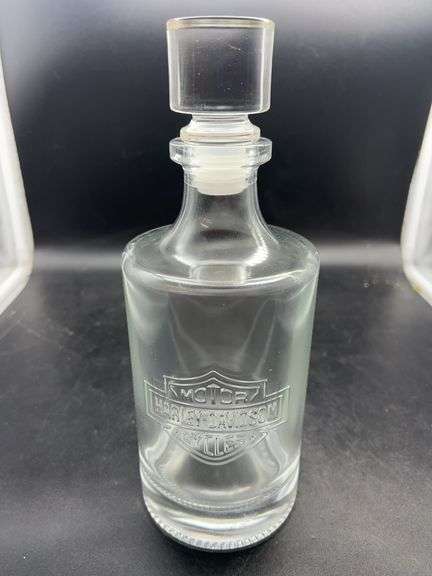 Harley-Davidson Glass Decanter with Wood Presentation Box image
