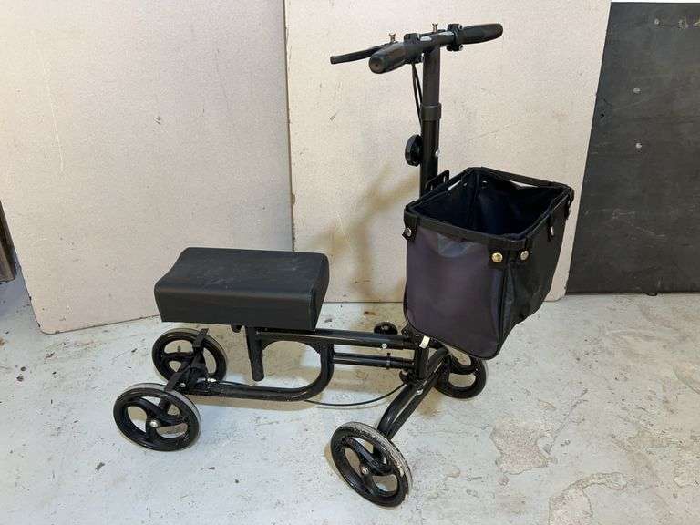 Rolling Knee Walker with Storage Basket image