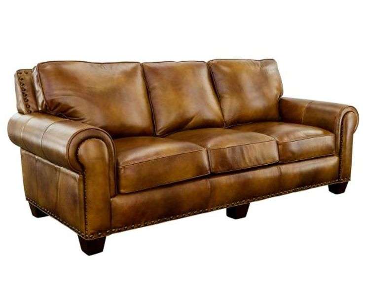 LEATHER COUCH image