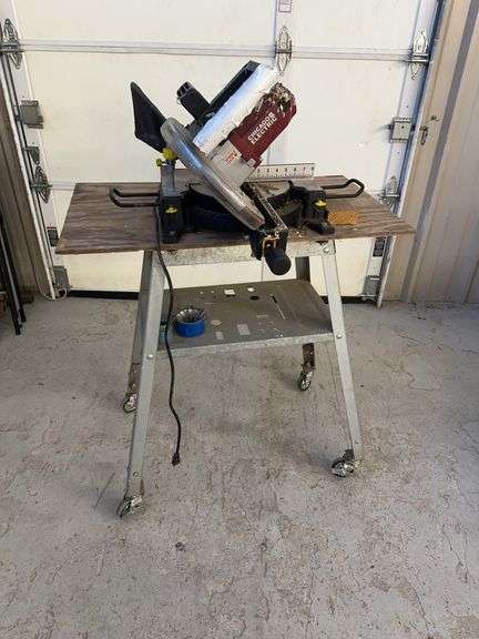Chicago Electric Miter Saw with Stand image
