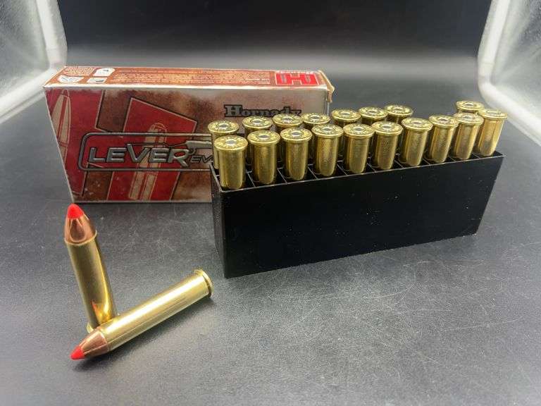 Hornady Lever Evolution 45-70 Govt 325 Grain FTX Ammunition - 20 Cartridges image