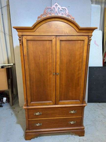 Lexington Betty Cameron Armoire with Mirrored Doors image