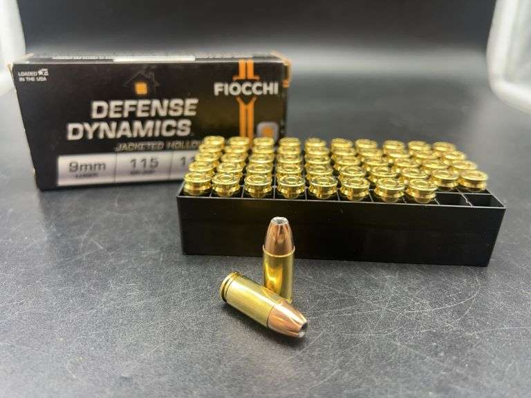 Fiocchi Defense Dynamics 9mm Luger 115 GR JHP 50 Rounds image