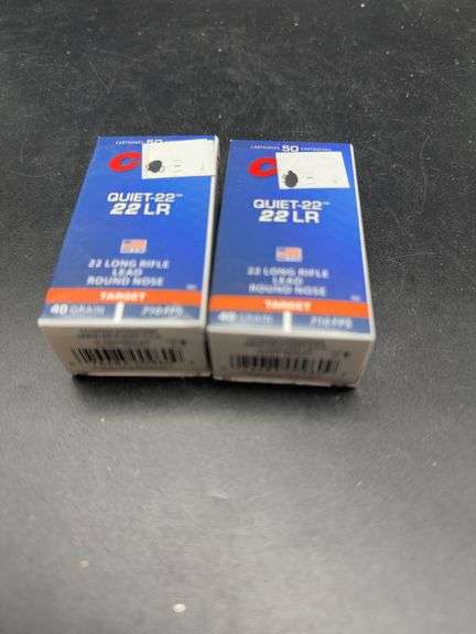 Two Boxes of CCI Quiet-22 LR Ammunition image