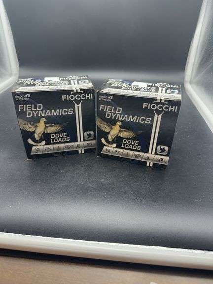 Two Boxes of Fiocchi Field Dynamics Dove Loads, 12 Gauge image