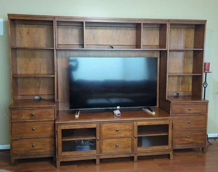 Ethan Allen Wood Entertainment Center image
