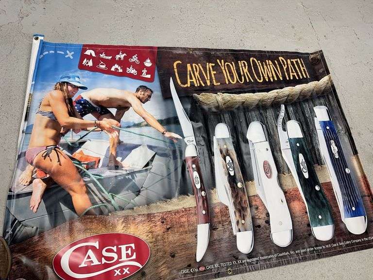 Case XX Knives Advertising Banner image