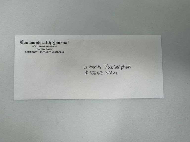 Commonwealth Journal 6 Month Subscription image