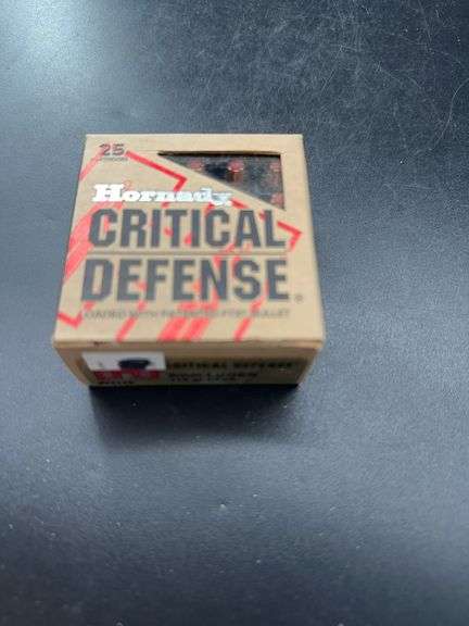 Hornady Critical Defense 9mm Luger 115 gr FTX Ammunition image