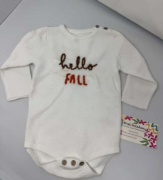 Fall Onesie Size 9-12 Month image