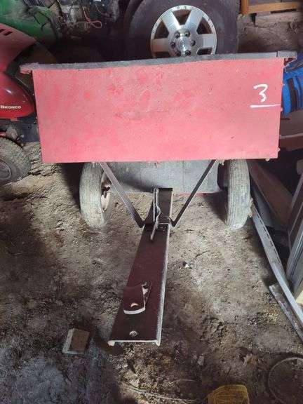 Utility Trailer with Steel Bed image