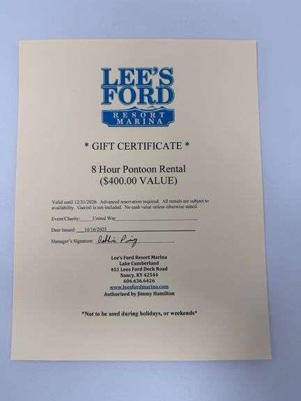 Lee's Ford Marina image