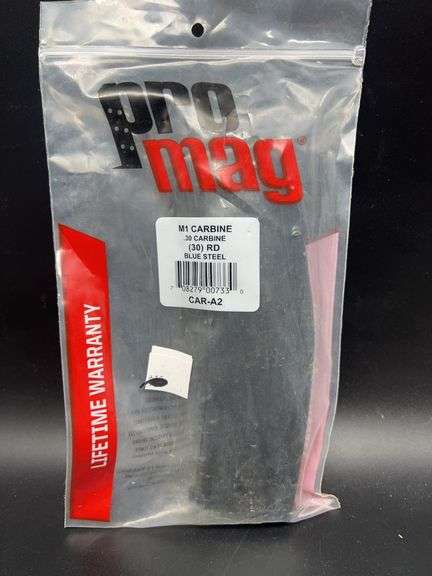 Pro Mag M1 Carbine .30 Carbine (30) RD Blue Steel Magazine image