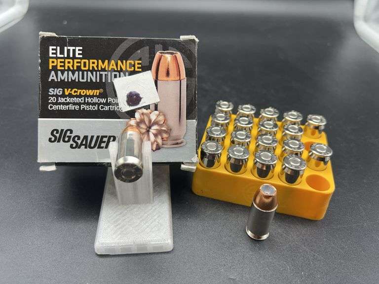 Sig Sauer Elite Performance .45 Auto Ammunition - 20 Rounds image